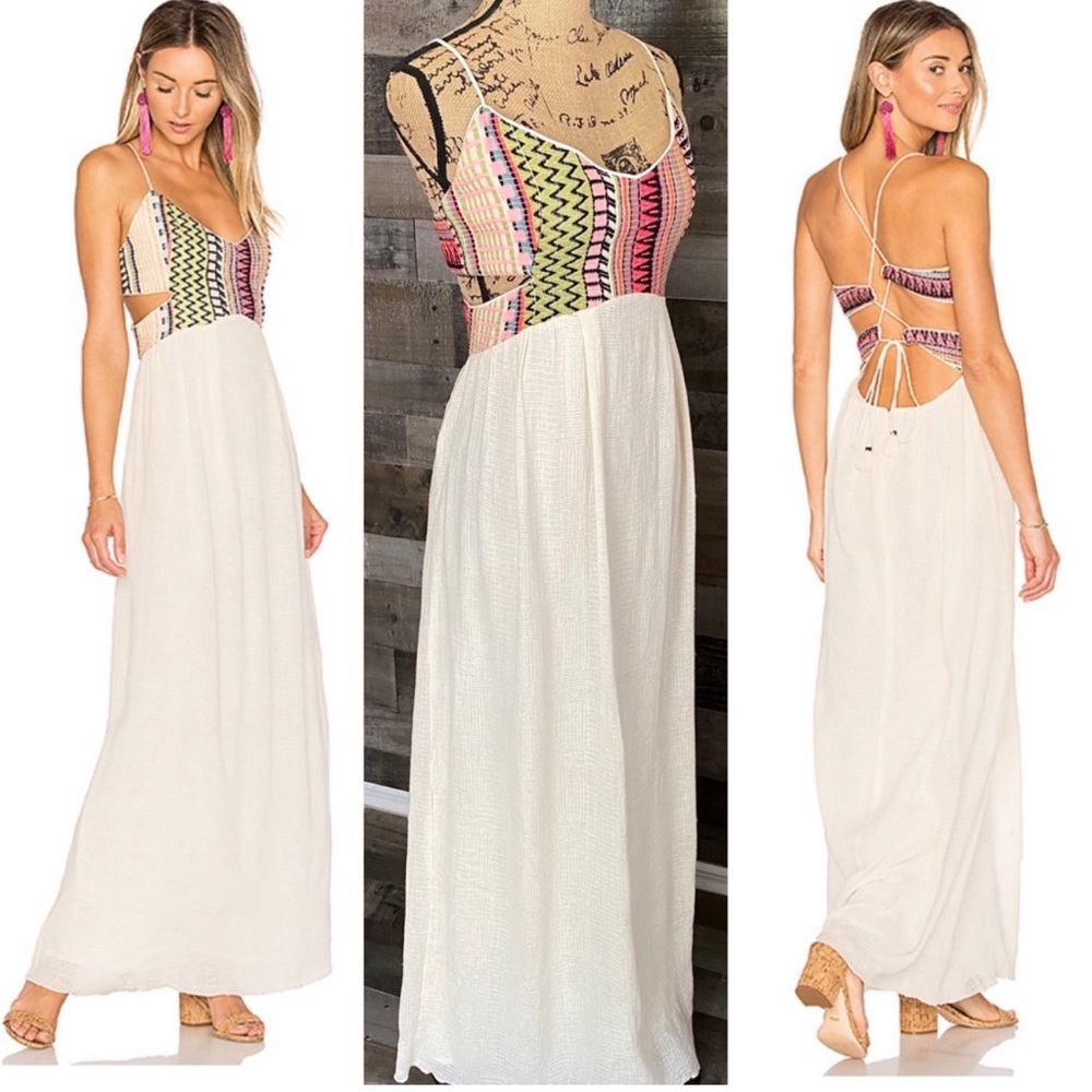 Saylor summer maxi with strappy back details!!